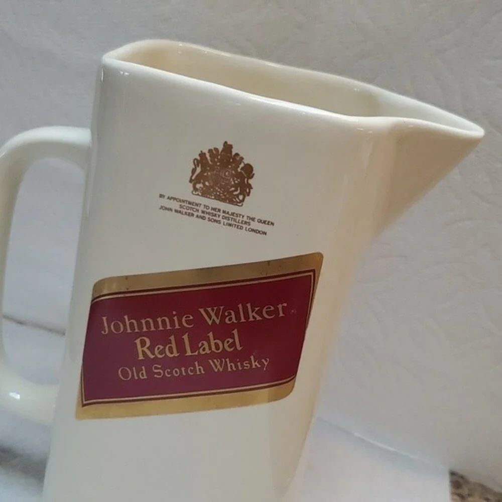 Johnnie Walker Red Label Old Scotch Whiskey Vintage Jug  by WADE  PDM England